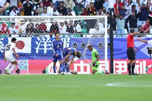 Japan 1-2 Iraq: Ayman Hussein’s gigantic headers sink the tournament favourite Japan who scored only once despite 72% of possession and almost double figure of shots